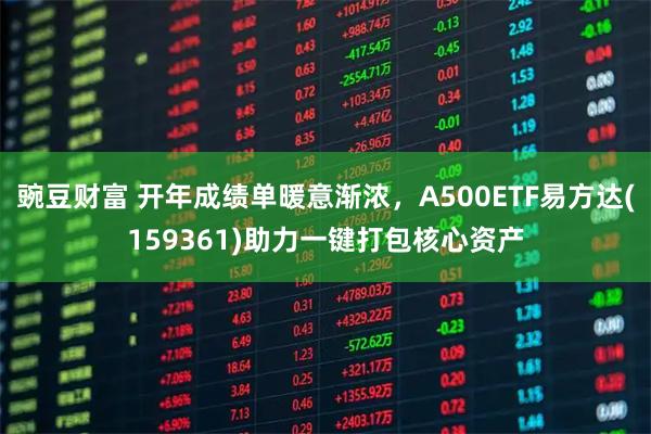 豌豆财富 开年成绩单暖意渐浓，A500ETF易方达(159361)助力一键打包核心资产